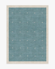 Luna Soft Teal Rug by goop