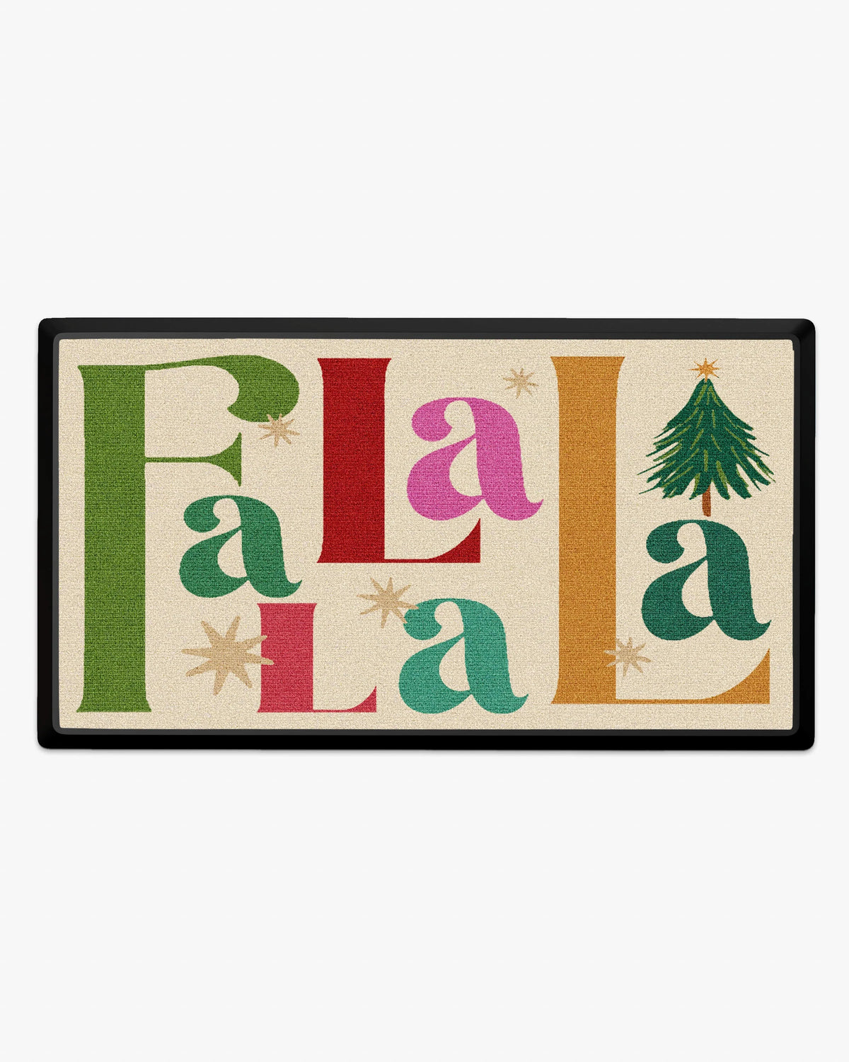 Fa La La Cream Large Doormat