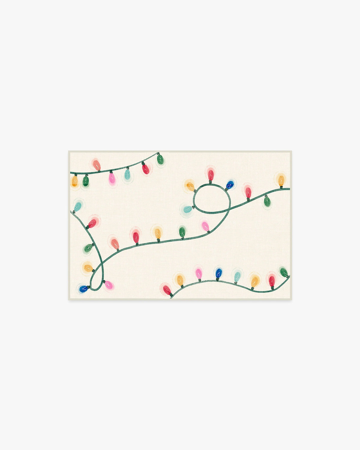 Let It Glow Cream Rug