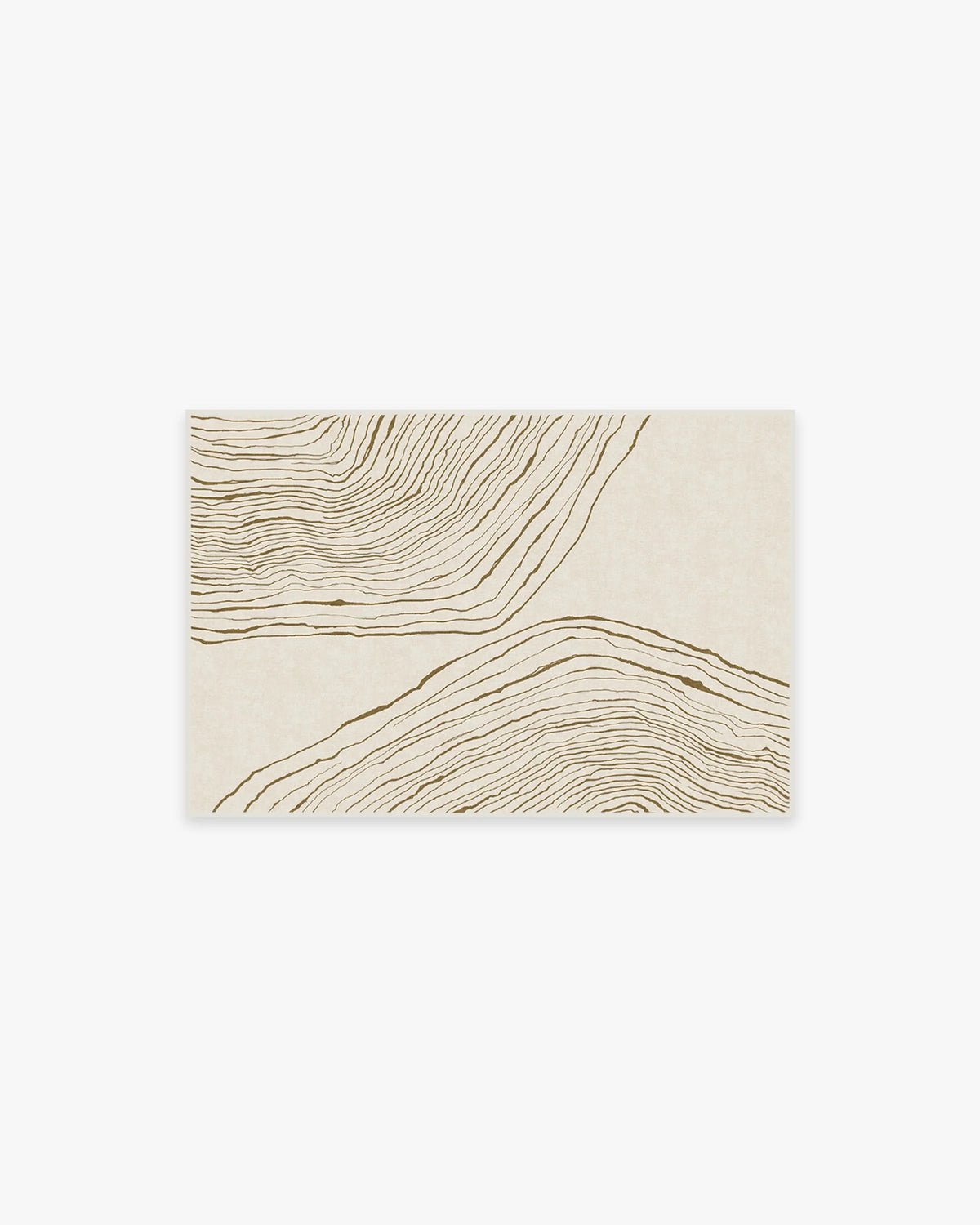 Seine Camel & Ivory Flatwoven Rug by Nina Takesh