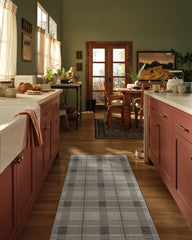 Piper Plaid Grey Rug