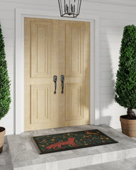 Woodland Friends Multicolor Large Doormat