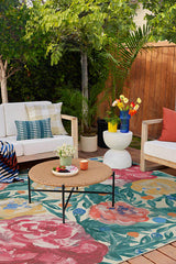 Camellia Multicolor Outdoor Rug