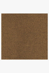 Looped Solid Dark Coir Doormat