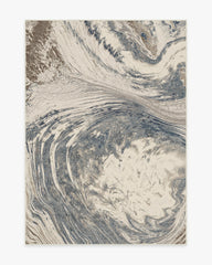 Malaspina Dusk Blue Flatwoven Rug