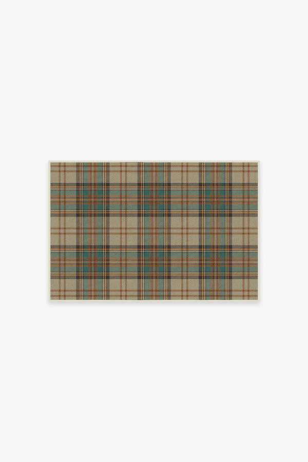 Dress Stewart Tartan Khaki Rug