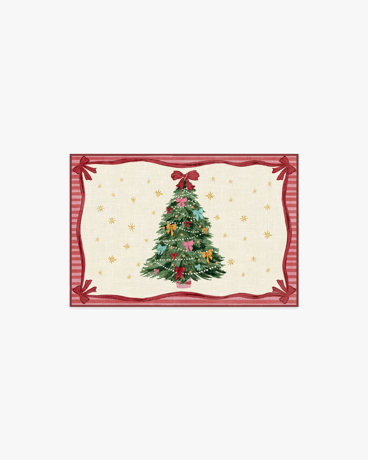 Bella Bows Multicolor Flatwoven Rug