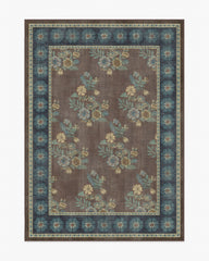 Pennywood Brown & Blue Rug