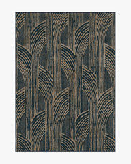 Beni Blue Flatwoven Rug by Martyn Lawrence Bullard