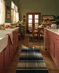 Easton Plaid Navy Rug