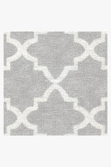 Tria Trellis Light Grey Bath Mat