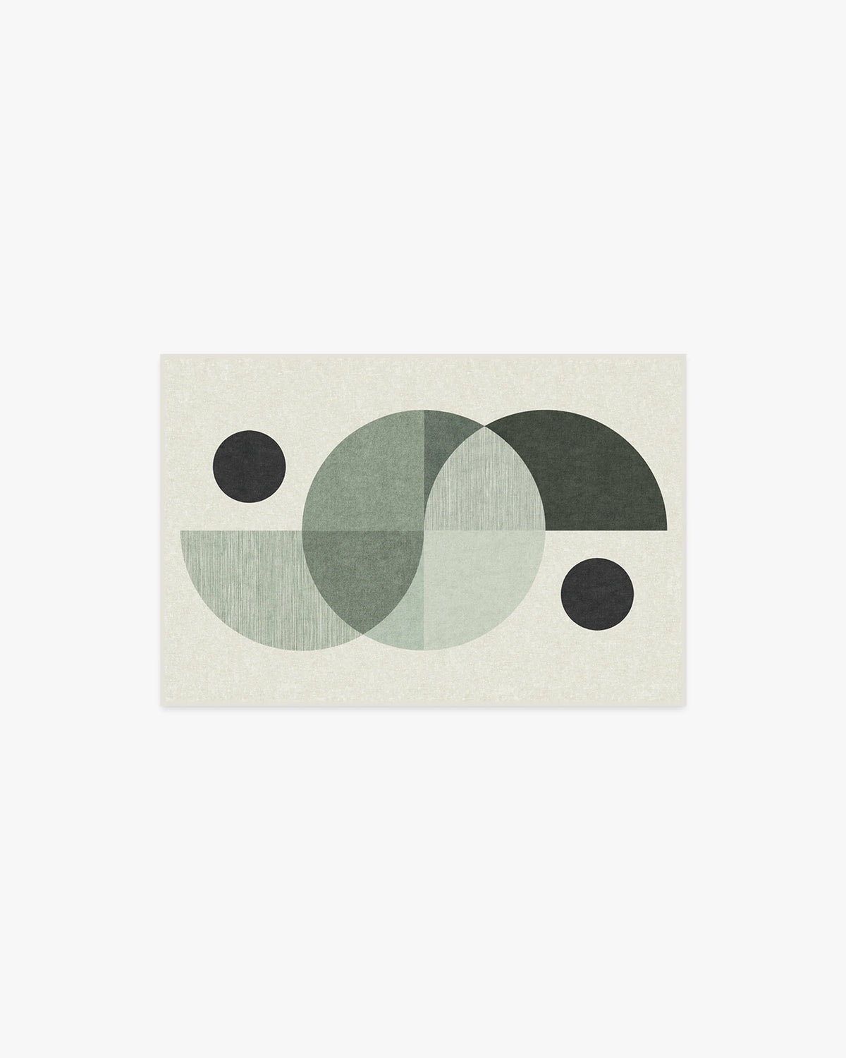Villette Sage Flatwoven Rug by Nina Takesh