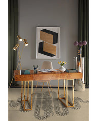 Venom Neutral Flatwoven Rug by Jonathan Adler