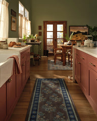 Pennywood Brown & Blue Rug