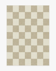 Jaque Checkered Stone Rug