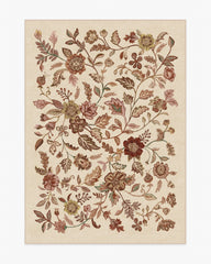 Anonna Burgundy Multicolor Rug