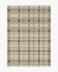 Piper Plaid Neutral Flatwoven Rug