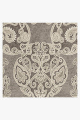 Mickey Damask Stone Flatwoven Rug