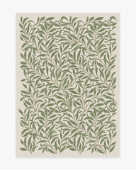 Pure Willow Boughs Green Rug by Morris & Co.
