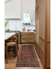 Kaden Amber Red Flatwoven Rug