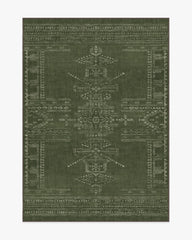 Amira Green Flatwoven Rug by Martyn Lawrence Bullard