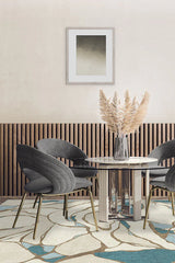 Aude Teal & Ivory Flatwoven Rug by Nina Takesh