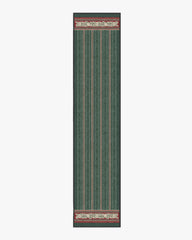 Fruit Stripe Spruce Green Rug by Morris & Co.