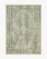 Adeline Natural Sage Flatwoven Rug