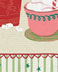 Cocoa Cozy Green Large Doormat