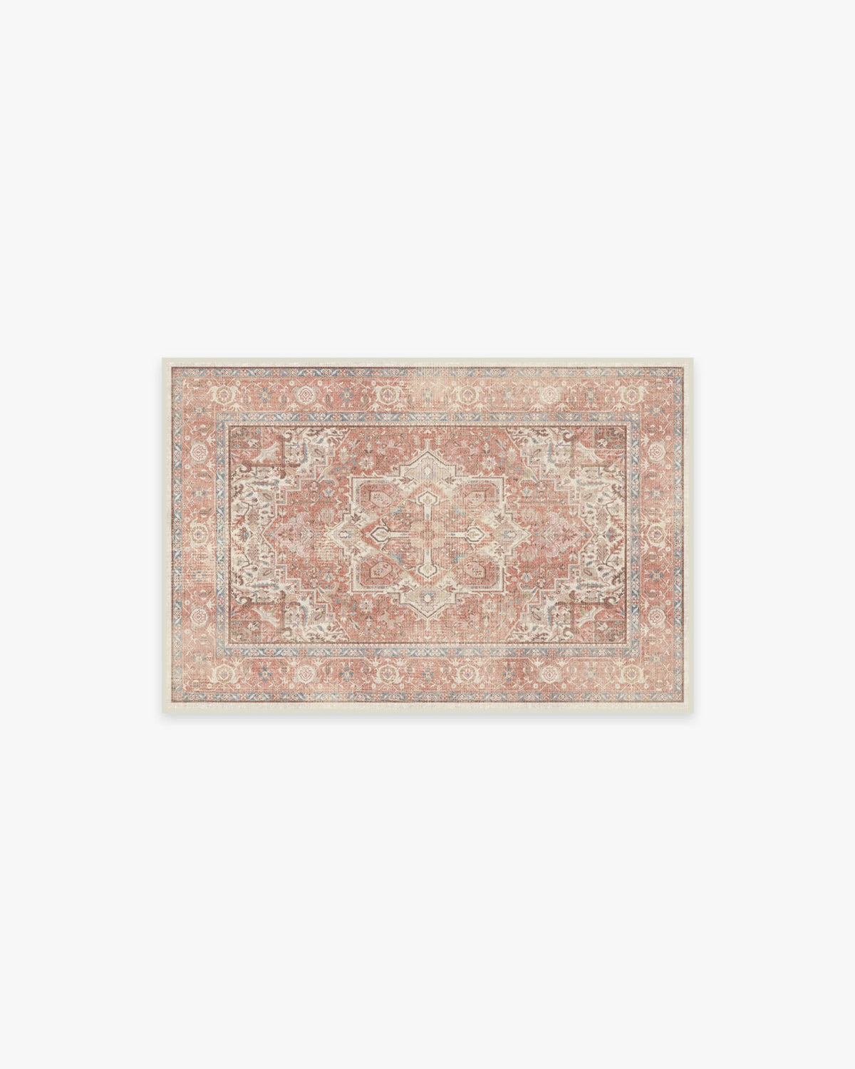 Kamran Rose Flatwoven Rug