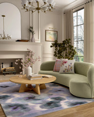 Emma Lavender Flatwoven Rug