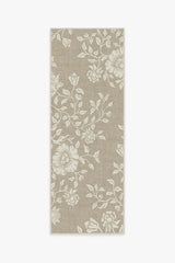 Mallow Flower Natural Stone Rug by Morris & Co.