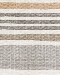 Elio Stripe Grey & Ivory Flatwoven Rug