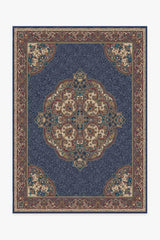 Mickey Persian Sapphire Flatwoven Rug